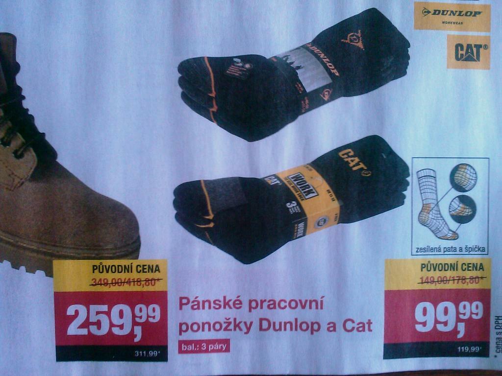 ponožky CAT