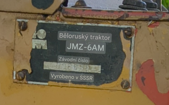 Bělorus JMZ - 6AM - hydraulické hadice