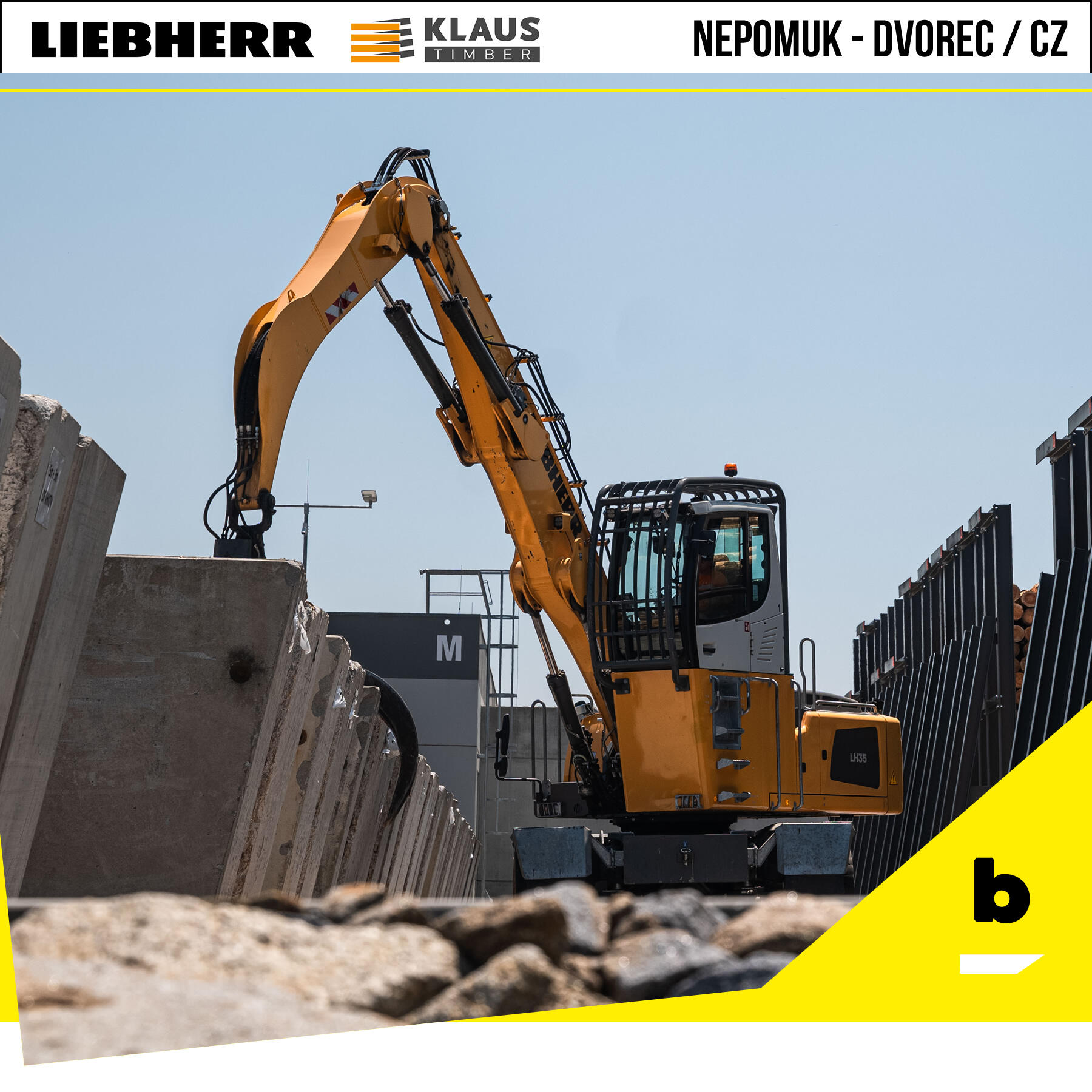 52. 2026-03 Liebherr LH 35 M Timber G6 Dvorec