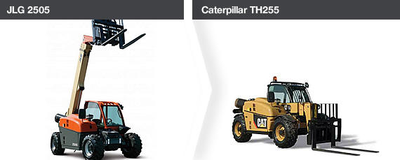 JLG 2505 - Caterpillar TH255