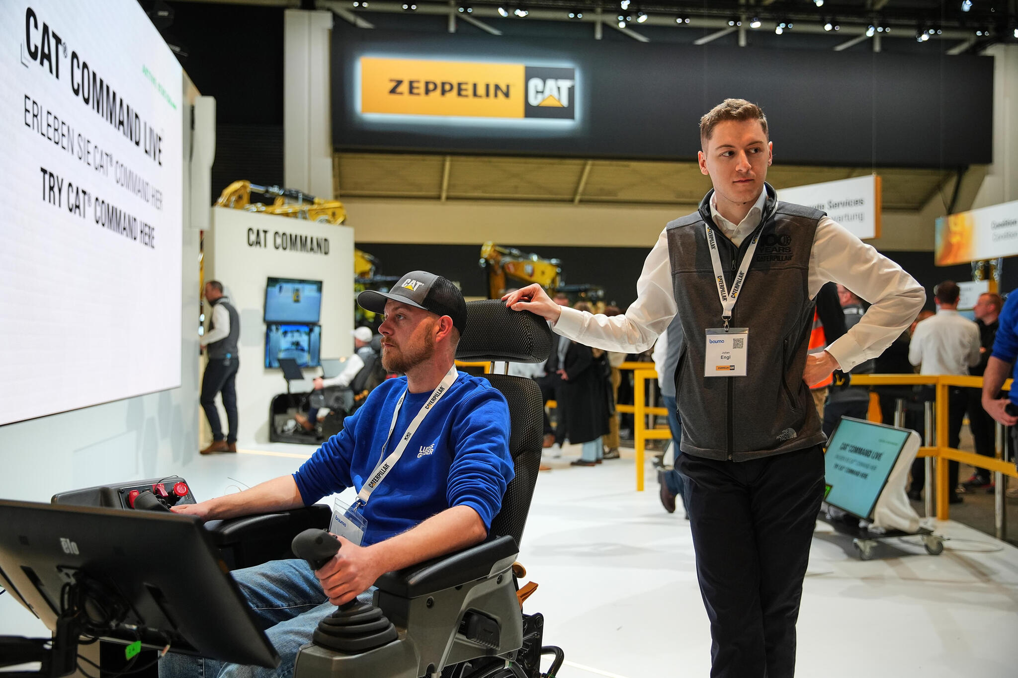 Ovládání strojů na dálku CAT Command Live