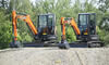 Nová minirypadla Doosan DX27Z a DX35Z