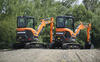 Nová minirypadla Doosan DX27Z a DX35Z