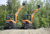 Nová minirypadla Doosan DX27Z a DX35Z