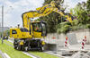 Dvoucestné rypadlo Liebherr A 922 Rail