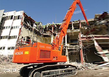 Hitachi rozšiřuje svou nabídku o rýpadla určená pro demolice