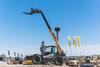 Předvedení nových teleskopických nakladačů Liebherr z výrobního závodu v Telfse