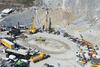 Prezentace rozsáhlého portfolia stavební techniky Liebherr včetně užitkových vozidel partnera spolupráce Mercedes-Benz