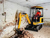 První elektrické kompaktní mini rýpadlo JCB 19C-1 E-Tec
