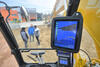 Displej 3D nivelace pro rypadlo od Komatsu