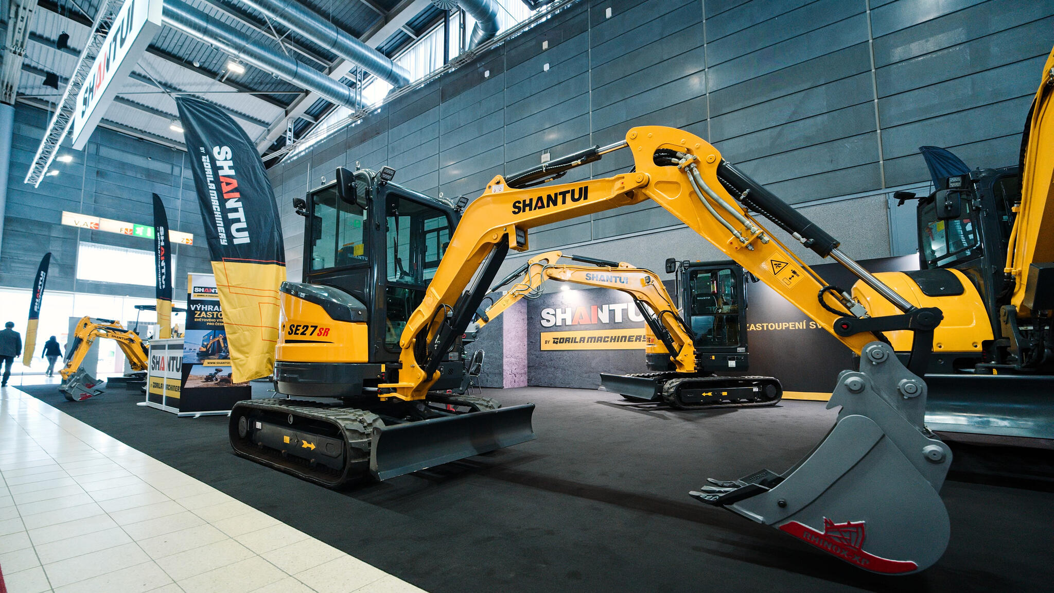 Minirypadlo Shantui SE27SR